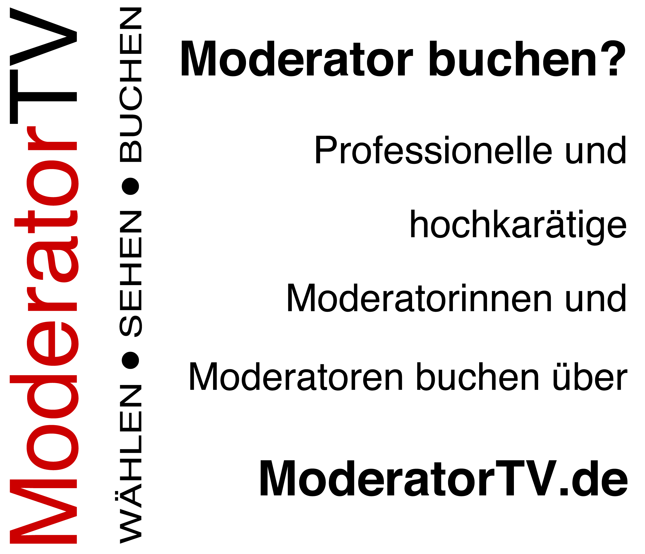 Moderator buchen