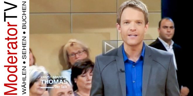 Eventmoderator Ernst-Marcus Thomas Video - ModeratorTV.de