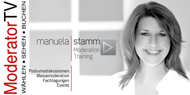 Messemoderatorin Manuela Stamm Video, Wohnort: Hohen Neuendorf bei Berlin, Brandenburg - ModeratorTV.de