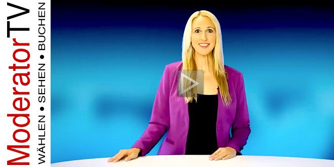 Talk-Moderatorin Eva Güthe Video - ModeratorTV.de
