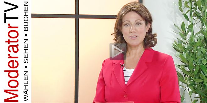 Veranstaltungsmoderatorin Sylvia Kunert Video, Wohnort: Nürnberg, Bayern - ModeratorTV.de